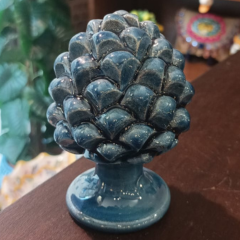 Pigna in ceramica Blu